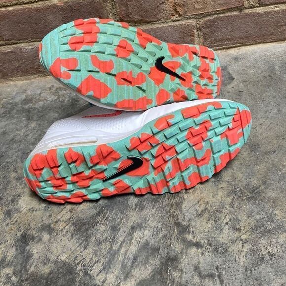 Nike Air Max 1g Golf Hot Punch Sneaker Size 7 - Picture 7 of 9